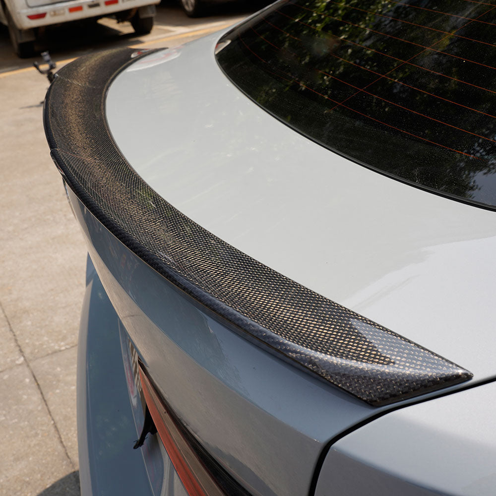 3D Style Carbon Fiber Trunk Spoiler for BMW 4 Series, i4 G26 Gran Coupé (2021+)