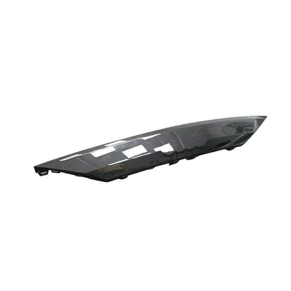 Carbon Fiber  Rear door trunk lid cover trim for Audi Q8 Pre-LCI(2019-2023)