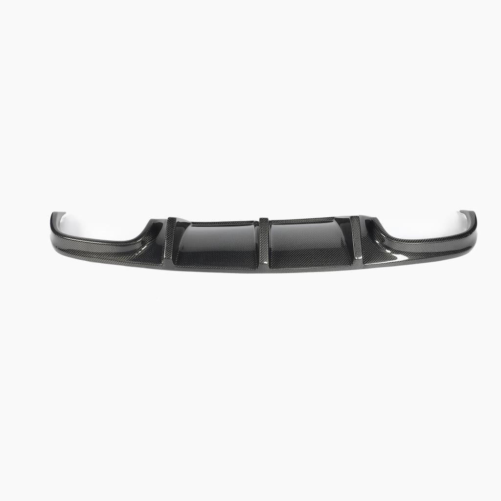 TMS Style Carbon Fiber Rear Diffuser for Mercedes Benz C63 W204 Pre-Facelift (2008-2011)