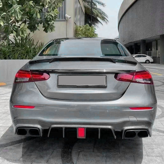 Barbus Style Carbon Fiber Trunk Spoiler for Mercedes Benz E63 AMG W213 Facelift (2021-2023)