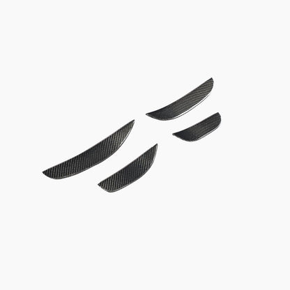 ST Style Carbon fiber Front Canards for Mercedes Benz C63 AMG W205 Pre‑Facelift Coupe (2015-2018)