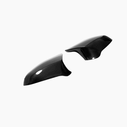 ST Style REPLACEMENT Carbon Fiber Mirror Caps For BMW M3 F80 ,M4 F82/F83 ,M2 F87 (2014-20)