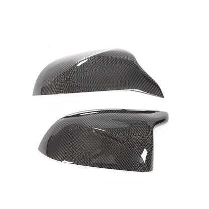 ST Style Carbon Fiber REPLACEMENT Mirror Caps For BMW X3M F97 Pre-LCI (2019-2021), X4M F98 Pre-LCI (2019-2021),X5M F95 Pre-LCI (2020-2023),X6M F96 Pre-LCI (2020-2023)