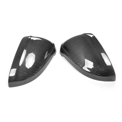 ST Style Carbon Fiber REPLACEMENT Mirror Caps for Audi A4 B9 Pre-LCI (2016-2019),A5 B9 Pre-LCI (2017-2019)