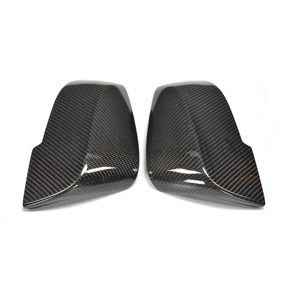 ST Style Carbon Fiber REPLACEMENT Mirror Caps for BMW 5 Series F10/F11 (2010–2017) ,6 Series F06/F12 (2011–2018)