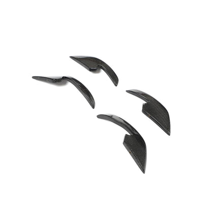 ST Style Carbon Fiber Front canards For Audi RS6 C7, RS7 C7 (2013–2018)