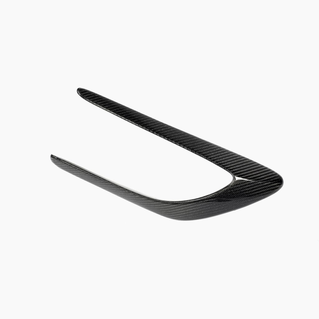 ST Style Carbon Fiber Side Panels For Mercedes Benz C63 AMG W205 Pre‑Facelift (2015–2018)