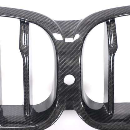 ST Style Single Slat Carbon Fiber Front Grille for BMW 8 Series G14/G15/G16 (2019+)
