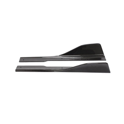 AC Style Carbon Fiber Side Splitters for BMW 8 Series G16, M8 F93 (2019+)