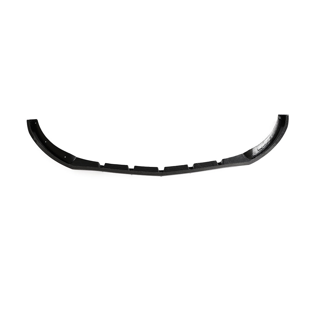JC Style Carbon Fiber Front Lip for Mercedes Benz C Class W205 Pre-Facelift (2014-2018)