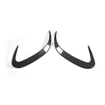 ST Style Carbon Fiber Rear Splitters For Mercedes Benz S-Class C217 Pre-Facelift 2014-2017