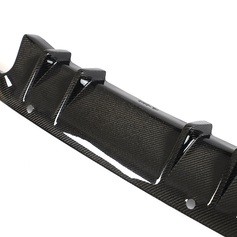 AMG Style Carbon Fiber Rear Diffuser for Mercedes C-Class W205 Standard Pre-Facelift (2014-2018)