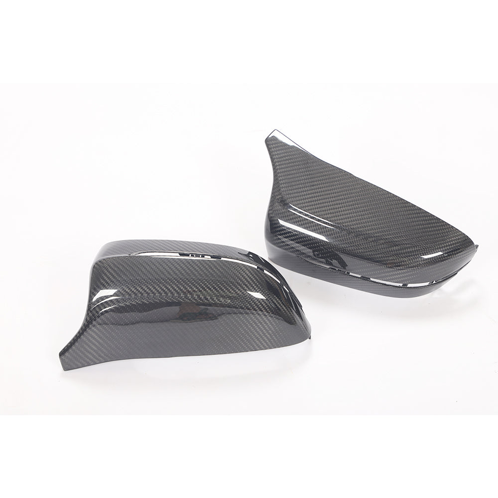 LHD ST Style Carbon Fiber Replacement Mirror Caps for BMW 3/4/5/6/7/8 series