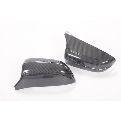 LHD ST Style Carbon Fiber Replacement Mirror Caps for BMW 3/4/5/6/7/8 series