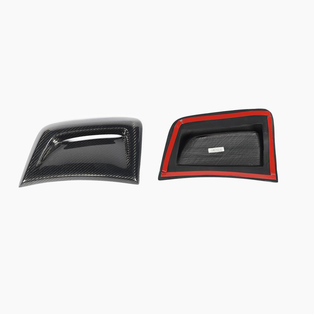 ST Style Carbon Fiber Side Trims for Mercedes Benz C63 W204 Facelift (2011-2015)