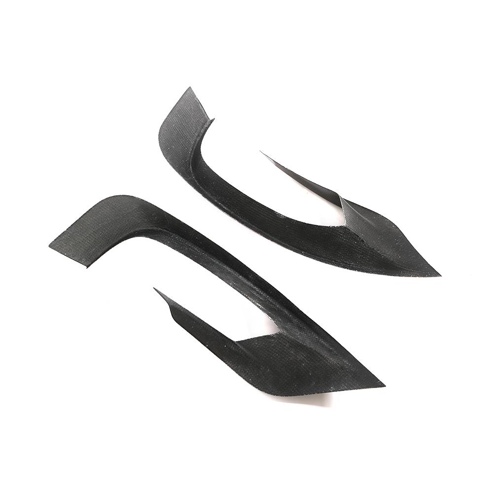 ST Style Carbon Fiber Front Canards For Mercedes Benz S‑Class W222 Sport Pre‑Facelift (2014–2017)