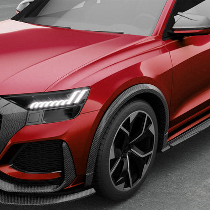 ST Style Carbon Fiber Wheel Arches Flares for Audi RSQ8 Pre-LCI (2021-2023)