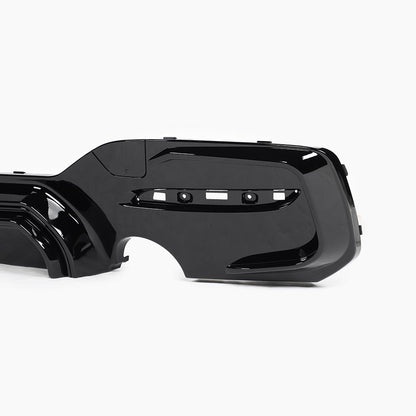 BMW 1 Series F20 (2015–2019) CS Rear Diffuser For M-Tech Gloss Black