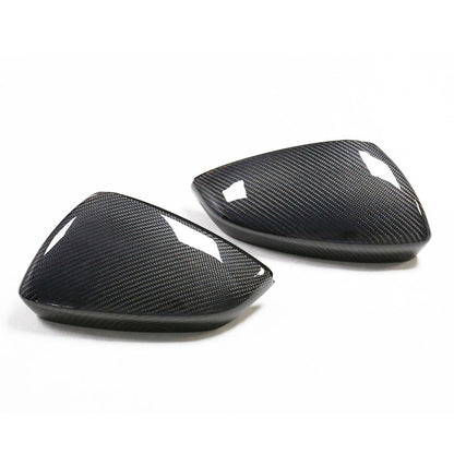 ST Style Carbon Fiber ADD ON Mirror Caps for Audi A3/S3/RS3 8Y (2020-2024)