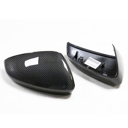 ST Style Carbon Fiber REPLACEMENT Mirror Caps for Audi A3/S3/RS3 8Y (2020-2024)