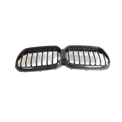 ST Style Carbon Fiber Front Grille for BMW 5 Series G30 G31 LCI (2020–2023)