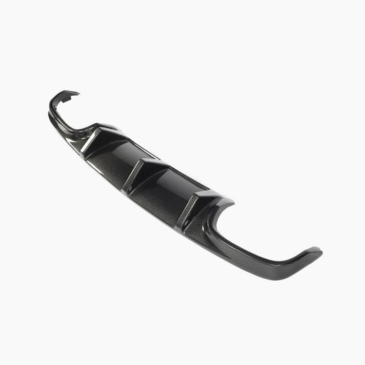 TMS Style Carbon Fiber Rear Diffuser for Mercedes Benz C63 W204 Pre-Facelift (2008-2011)