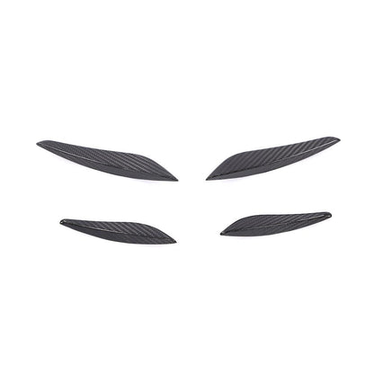 AC Style Carbon Fiber Front Canards for BMW 8 Series G14/G15/G16 (2019+)