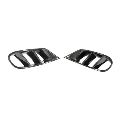 ST Style Carbon Fiber Front Fog lamp Cover Trims for Mercedes Benz S-Class C217 Pre-Facelift 2014-2017