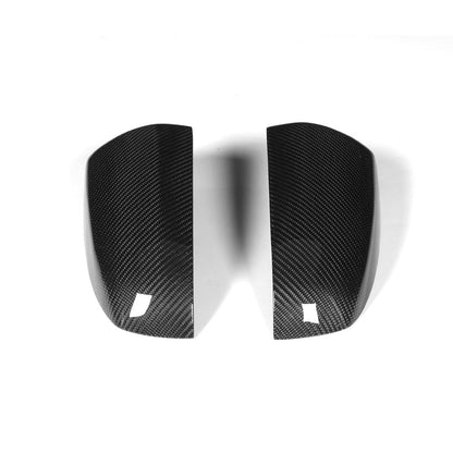 ST Style Carbon Fiber REPLACEMENT Mirror Caps For BMW X5 E70 (2007-2013), X6 E71 (2008-2014)