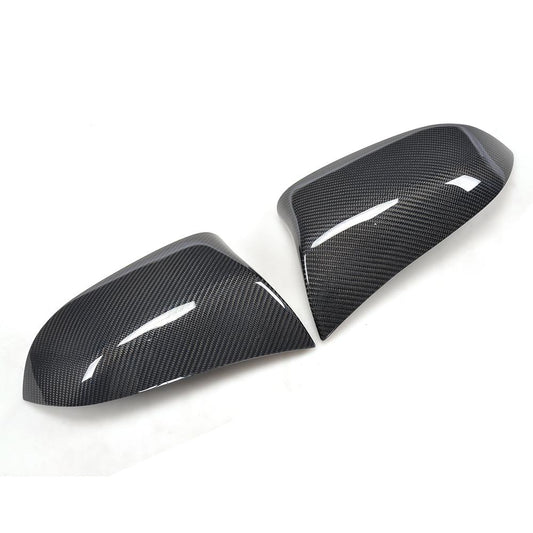 ST Style Carbon Fiber REPLACEMENT Mirror Caps For BMW X5 F15 (2013-2018), X6 F16 (2014-2019)