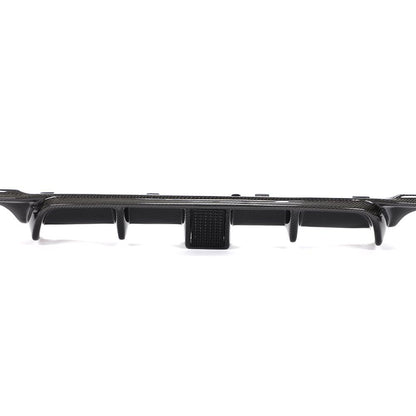 ST Style Carbon Fiber Rear Diffuser Dual Exhaust for BMW 3 Series F30 M Sport(2012-2019)