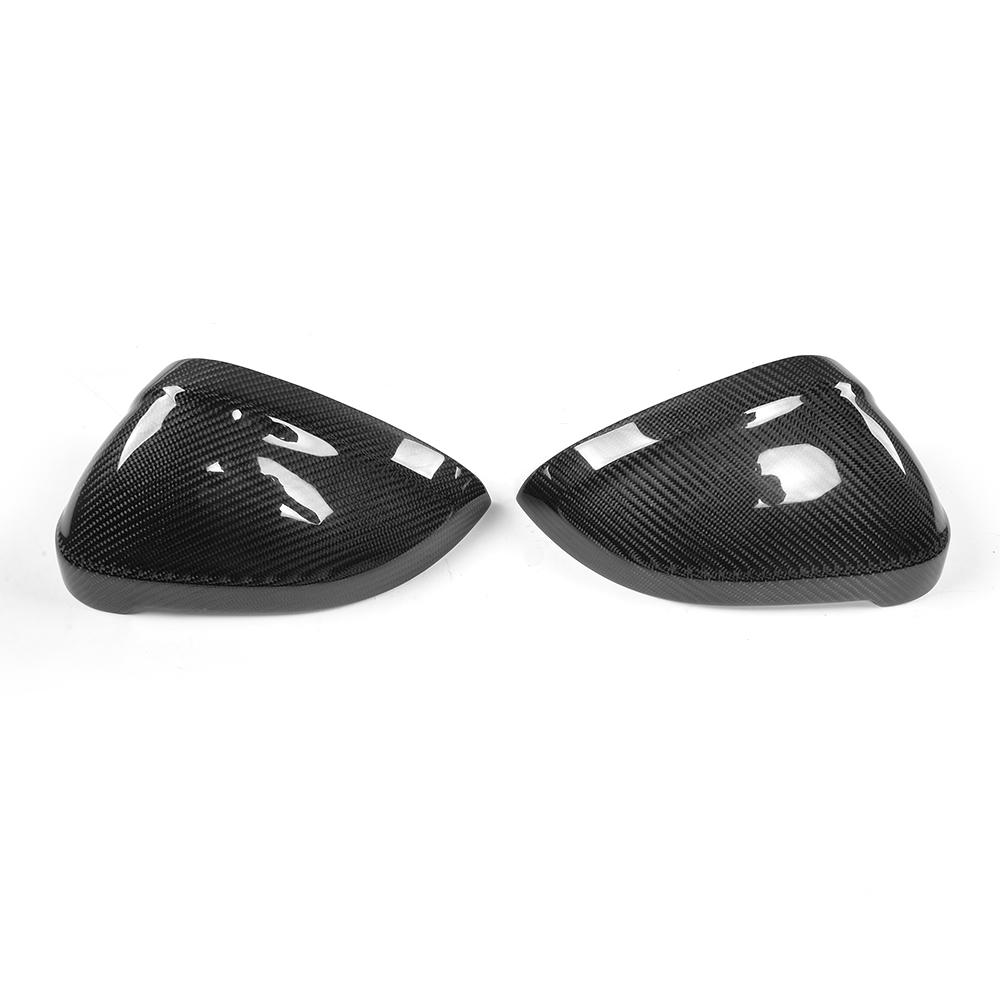 ST Style Carbon Fiber REPLACEMENT Mirror Caps for Audi A4 B9 Pre-LCI (2016-2019),A5 B9 Pre-LCI (2017-2019)