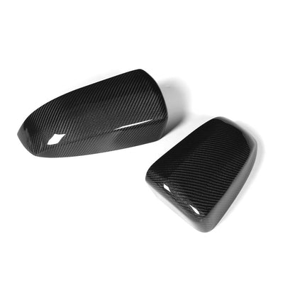 ST Style Carbon Fiber REPLACEMENT Mirror Caps For BMW X5 E70 (2007-2013), X6 E71 (2008-2014)