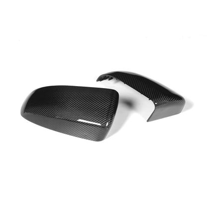 ST Style Carbon Fiber REPLACEMENT Mirror Caps For BMW X5 E70 (2007-2013), X6 E71 (2008-2014)