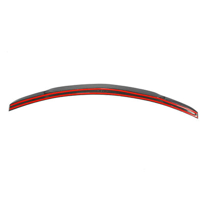 B Style Carbon Fiber Trunk Spoiler for Mercedes Benz C-Class W204 Sedan (2008-2015)