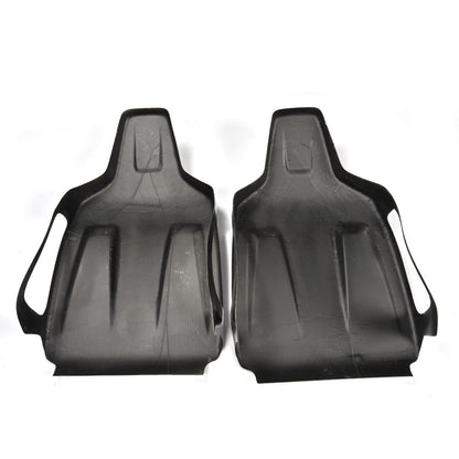 ST Style Carbon Fiber Seat Back Cover for Mercedes Benz C63 W204 Pre-Facelift (2008-2011)