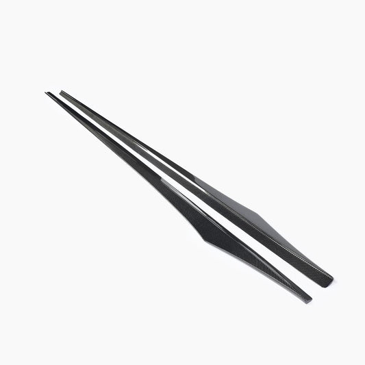V Style Carbon Fiber Side Skirts For BMW 6 Series F06/F12/F13 M Sport (2011–2018)