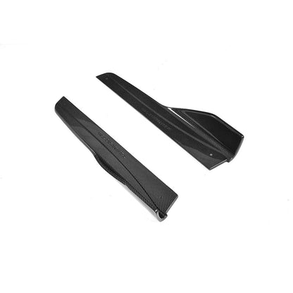 JC Style Carbon Fiber Side Skirts Splitter for BMW M3 F80, M4 F82/F83 (2014-2020)