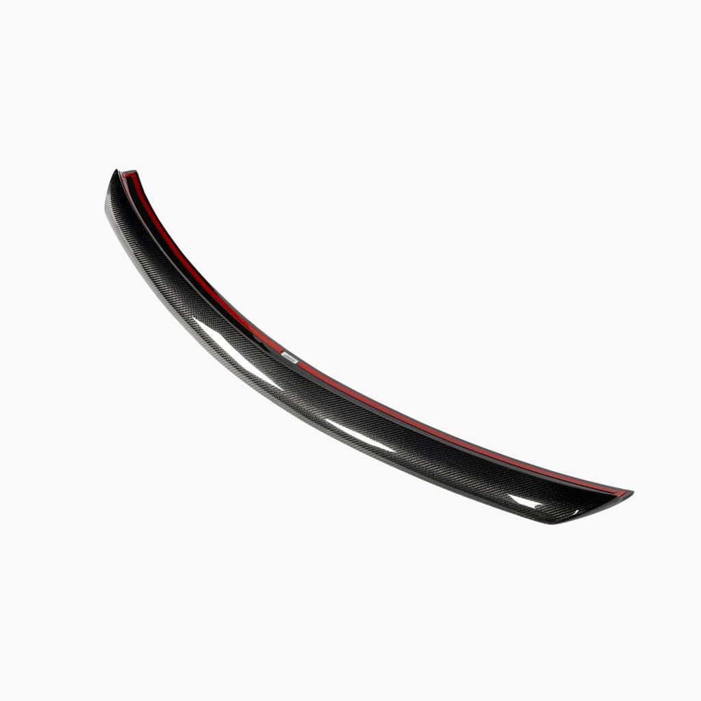 V Style Carbon Fiber Trunk Spoiler for Mercedes Benz C-Class W204 Sedan (2008-2015)