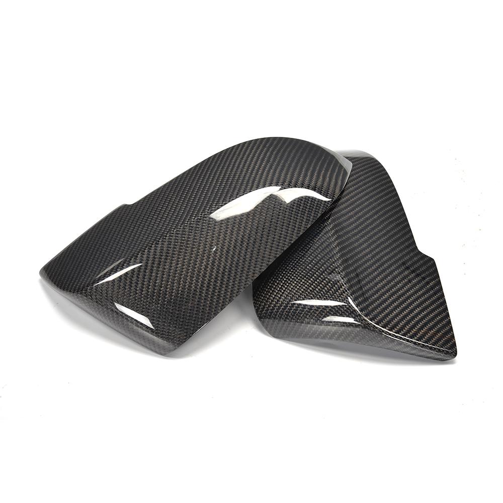 ST Style Carbon Fiber REPLACEMENT Mirror Caps for BMW 5 Series F10/F11 (2010–2017) ,6 Series F06/F12 (2011–2018)