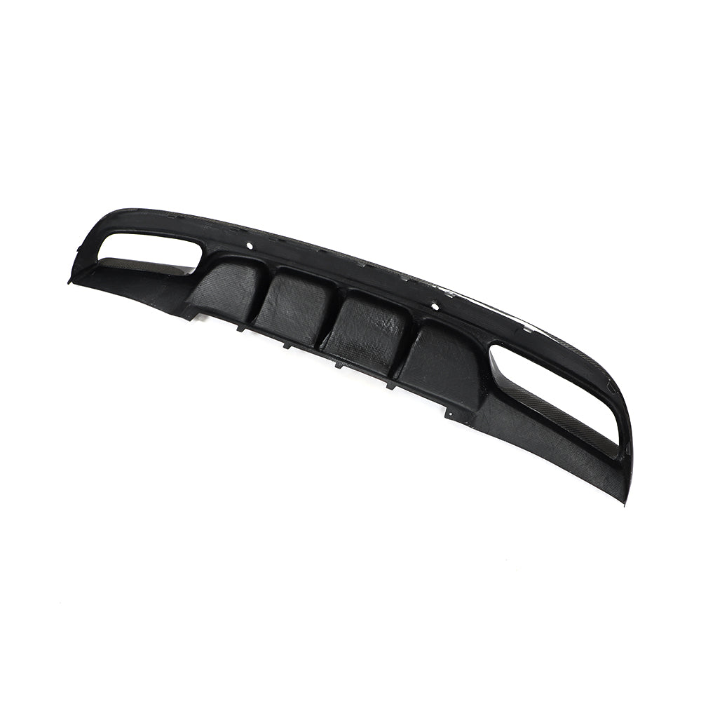 FD Style Carbon Fiber Rear Diffuser for Mercedes Benz C Class W205 C43 AMG Pre-Facelift (2014-2018)