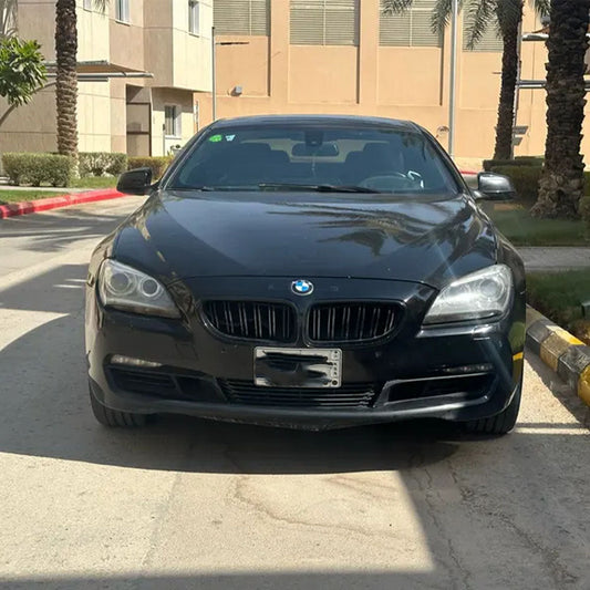 Dual Slat Gloss Black Front Grille for BMW 6 Series F06/F12 (2011–2018)