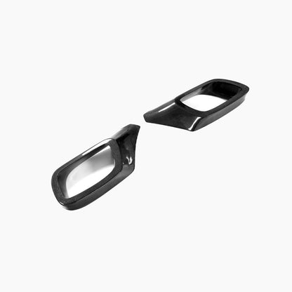 B Style Carbon Fiber Front Canards For Mercedes Benz S‑Class W222 Facelift (2018–2020)
