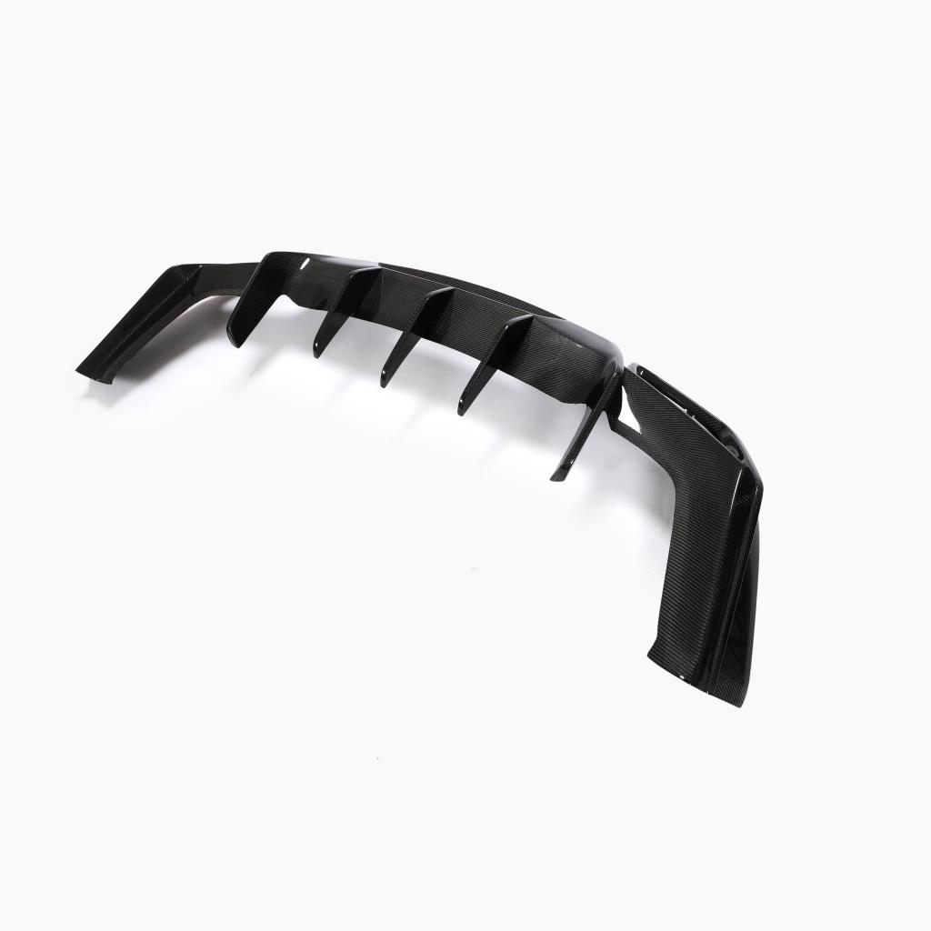 RENNTECH Style Carbon Fiber Rear Diffuser For Mercedes Benz AMG GT C/R190 Coupé (2015–2021)