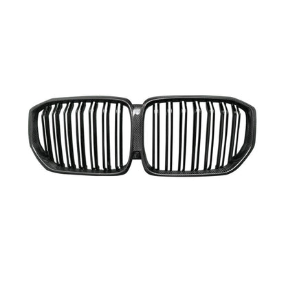 Dual Slat Carbon Fiber Front Grille for BMW X5 G05 Pre-LCI (2019-2023)