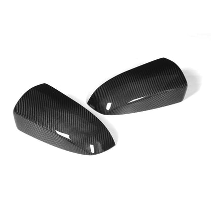 ST Style Carbon Fiber REPLACEMENT Mirror Caps For BMW X5 E70 (2007-2013), X6 E71 (2008-2014)