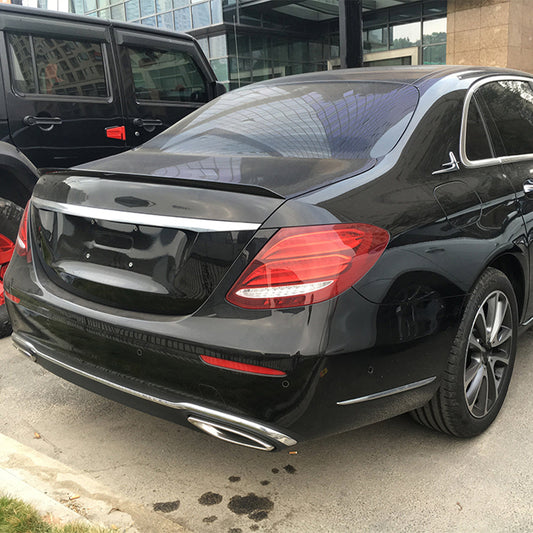 AMG Style Trunk Spoiler Carbon Fiber for Mercedes Benz E-Class W213 Pre-Facelift (2016-2020)