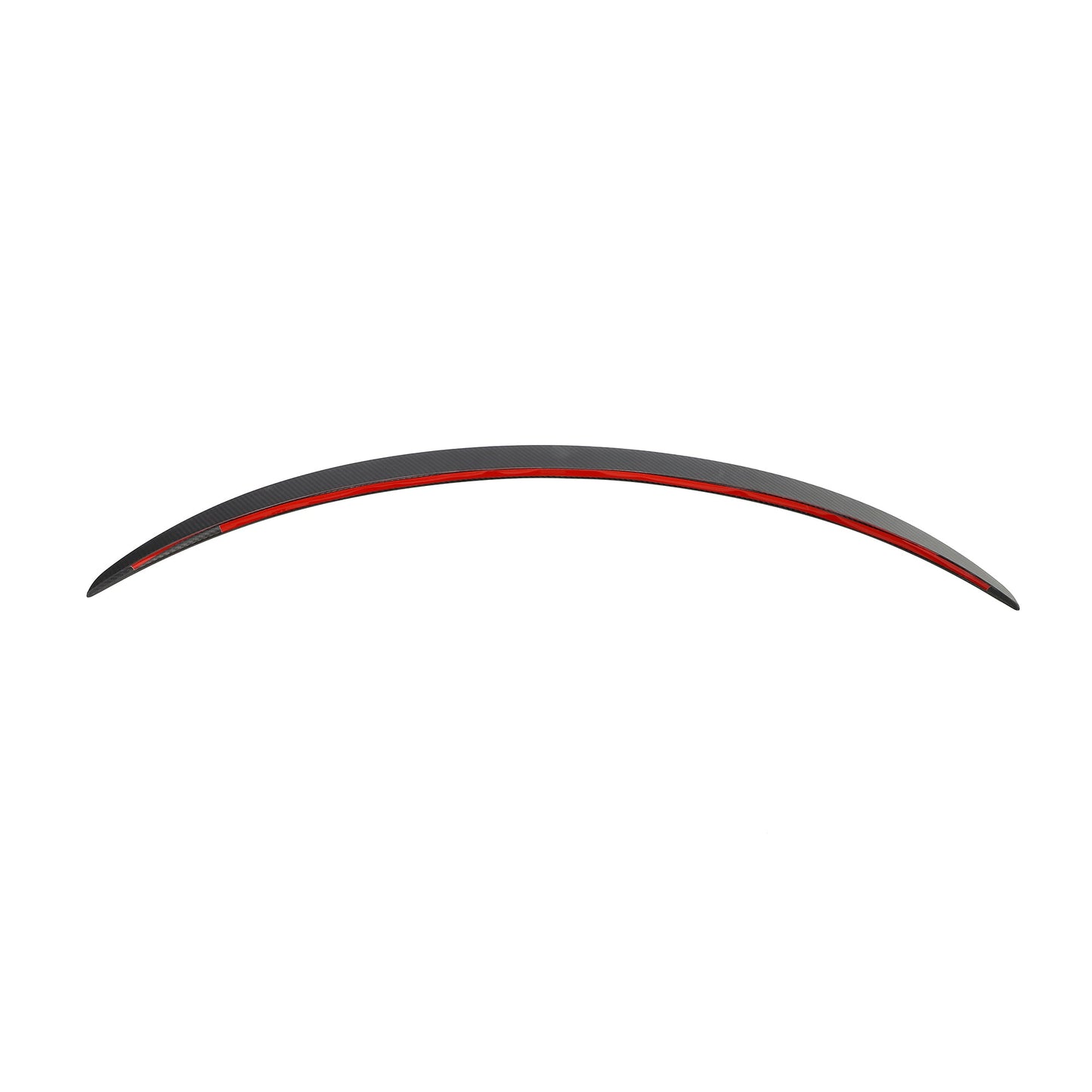 OEM Style Matte Black Carbon Fiber Rear Trunk Spoiler for Tesla Model 3 Sedan(2017–2023)