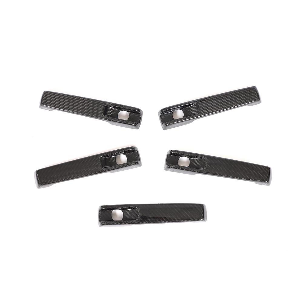 ST Style Carbon Fiber Door Handle Cover For Mercedes Benz G‑Class W463A Pre‑Facelift (2019–2023)