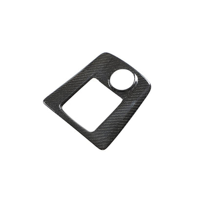 ST Style Carbon Fiber Shift Knob Under Cover for Mercedes Benz A45 AMG W176/CLA 45 AMG C117/GLA 45 AMG X156 Facelift (2016-2019)